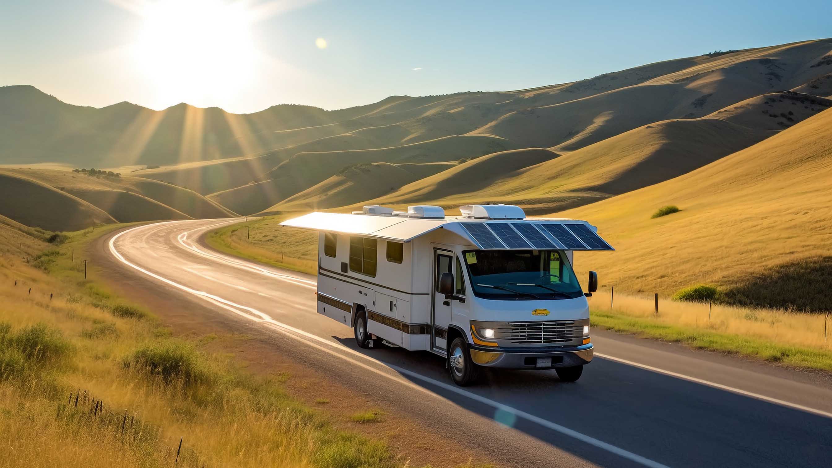 L'application de la nouvelle énergie solaire dans les camping-cars
